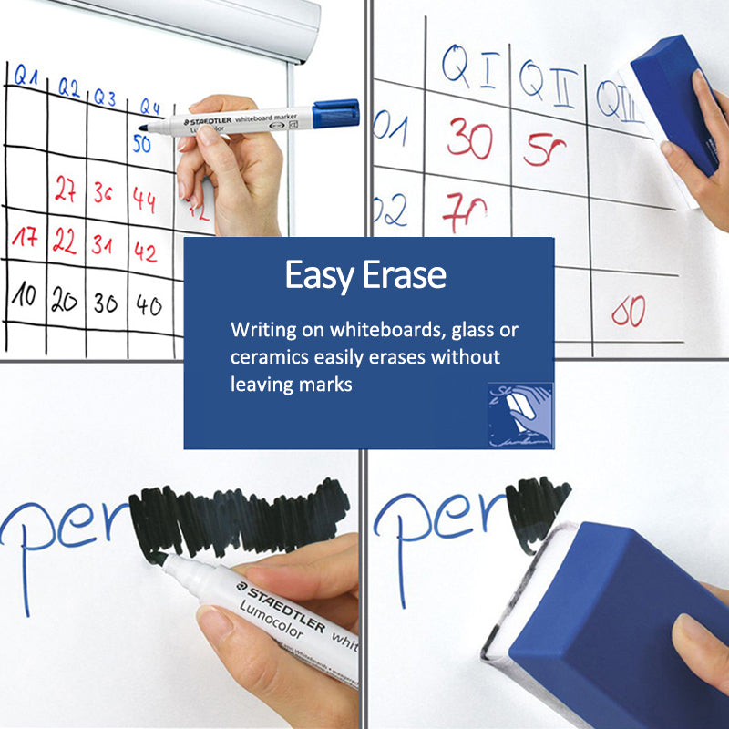 STAEDTLER 351 10Pcs Box Dry Erase Marker Whiteboard Marker White Board Writing Pen for School Office STAEDTLER 351 10Pcs Box Dry Erase Marker Whiteboard Marker White Board Writing Pen for School Office